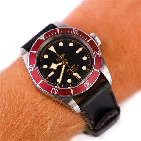 tudor heritage black bay red|tudor black bay watch price.